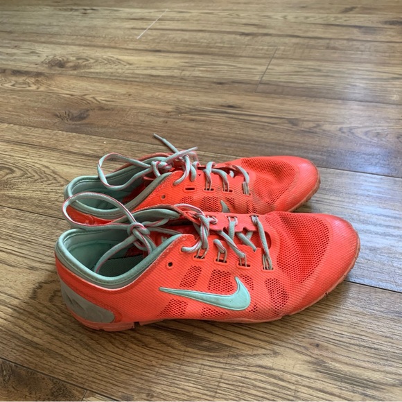 pink and teal nike training shoes - Picture 3 of 4